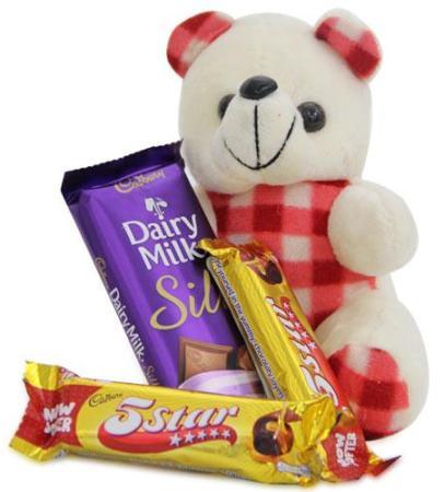 Teddy and chocolates product633